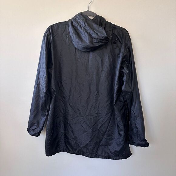 Hiking Gorpcore Vintage Wild Things Windbreaker Nylon Track in Black Large - Picture 4 of 10